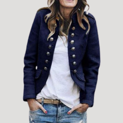 Military-inspired tailored everyday blazer for women | Colette