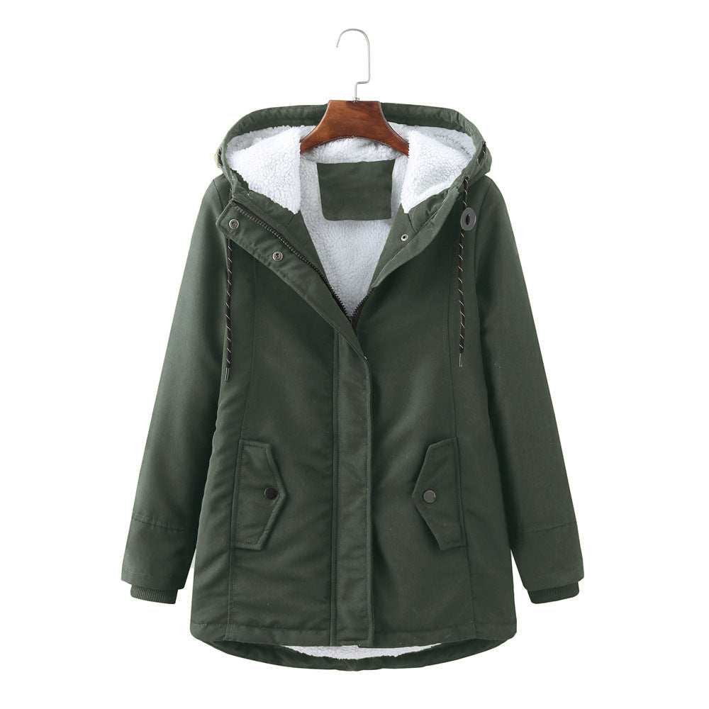 Cosy hooded everyday jacket for women | Lyra