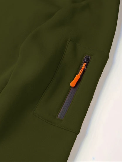 Gerald | Men's Full Zip Hooded Sweatshirt with Pockets