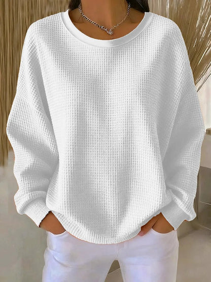 Classic relaxed everyday knit sweater for women | Nova
