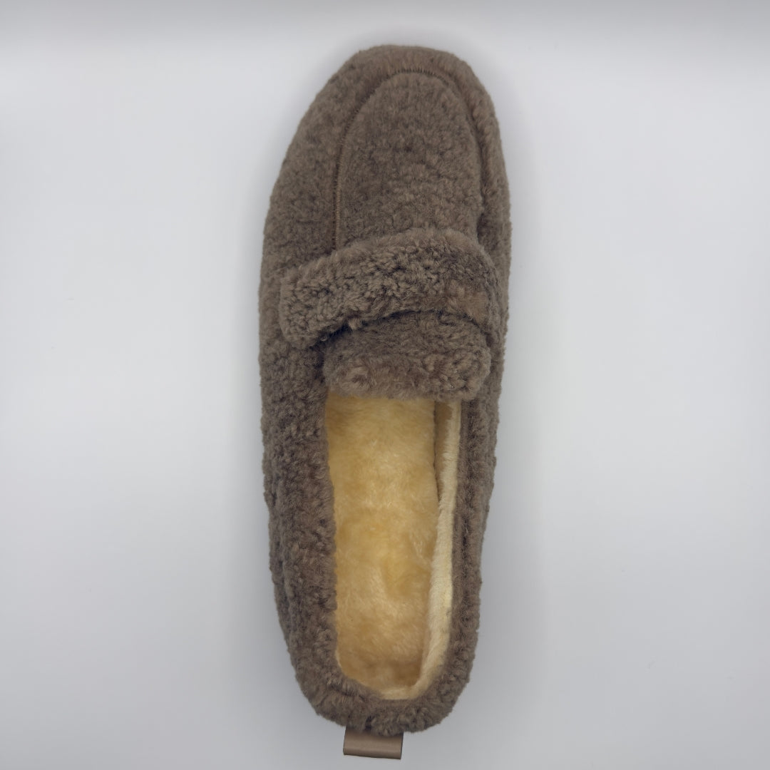 Cozy elegant winter loafers for women | Selene