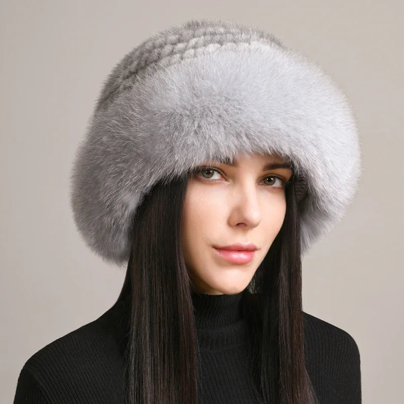 Valentina Mink Fur Hat | Aurora