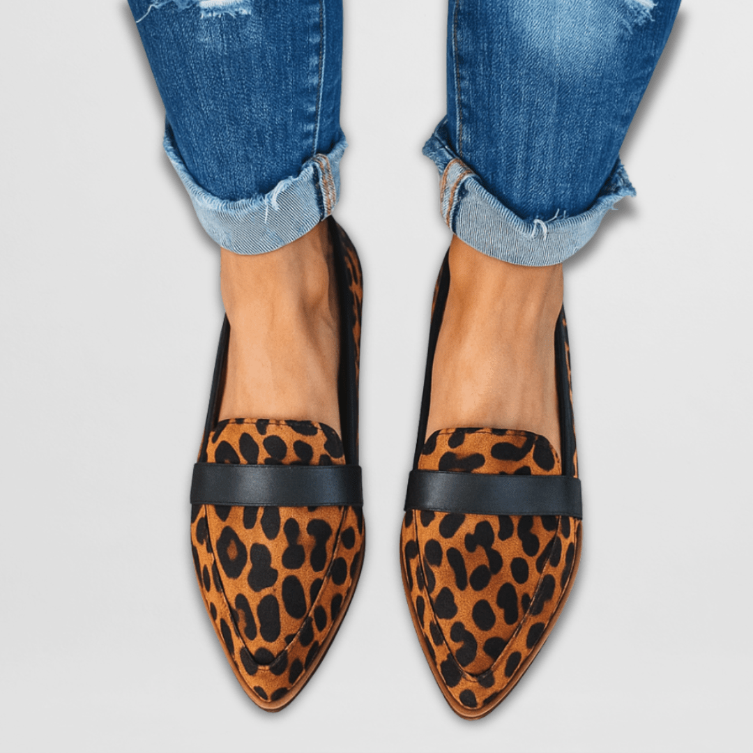 Orthopedic soft suede loafers for women | Helena