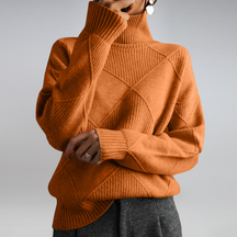 Women’s cashmere turtleneck sweater | Myla