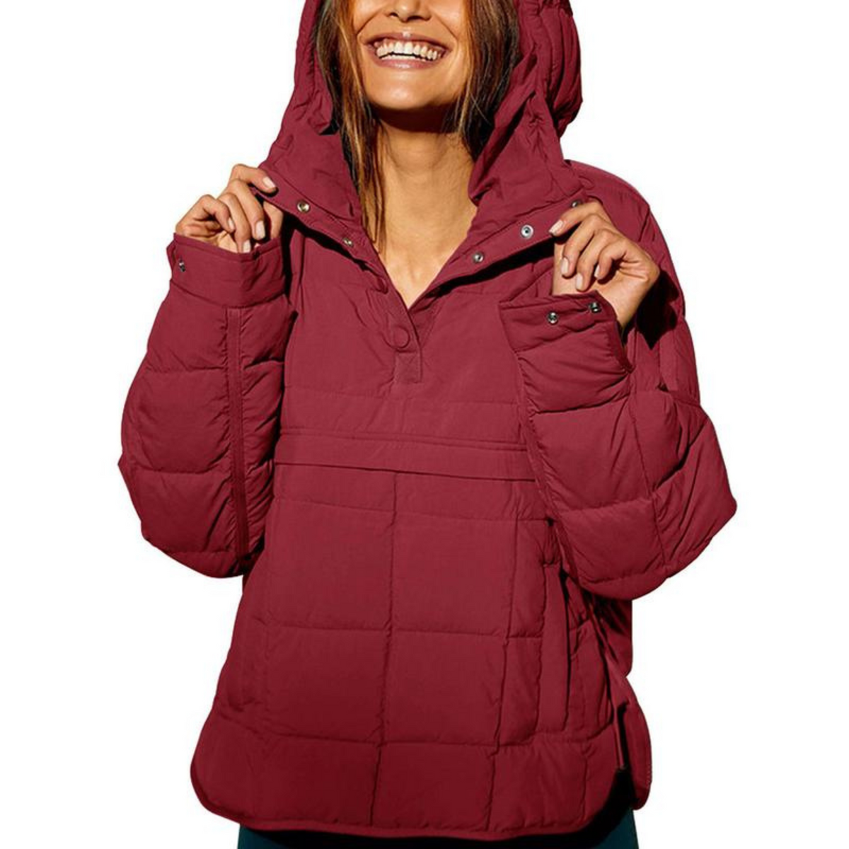 Oversized hooded pullover everyday hoodie for women| Farrell