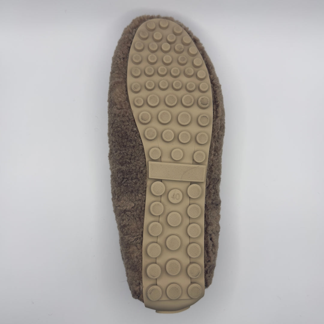Cozy elegant winter loafers for women | Selene