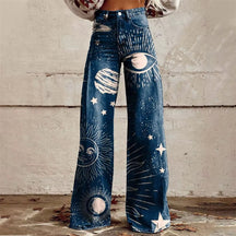 Celeste Flared Denim Jeans | Aurora