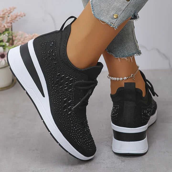 Supportive sneakers with sparkling detail for women | Bonnie