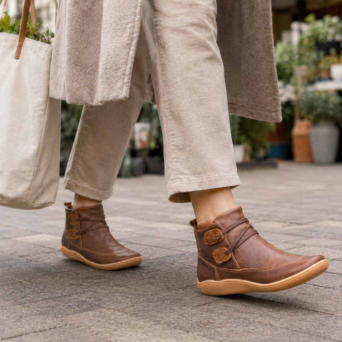 Cleo | Women's Supportive Ankle Boots with Cushioned Footbed