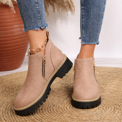 Tahlia | Women's Cushioned Wedge Ankle Boots