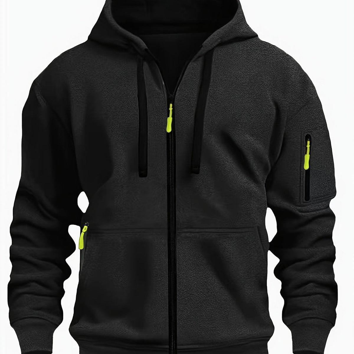 Gerald | Men's Full Zip Hooded Sweatshirt with Pockets