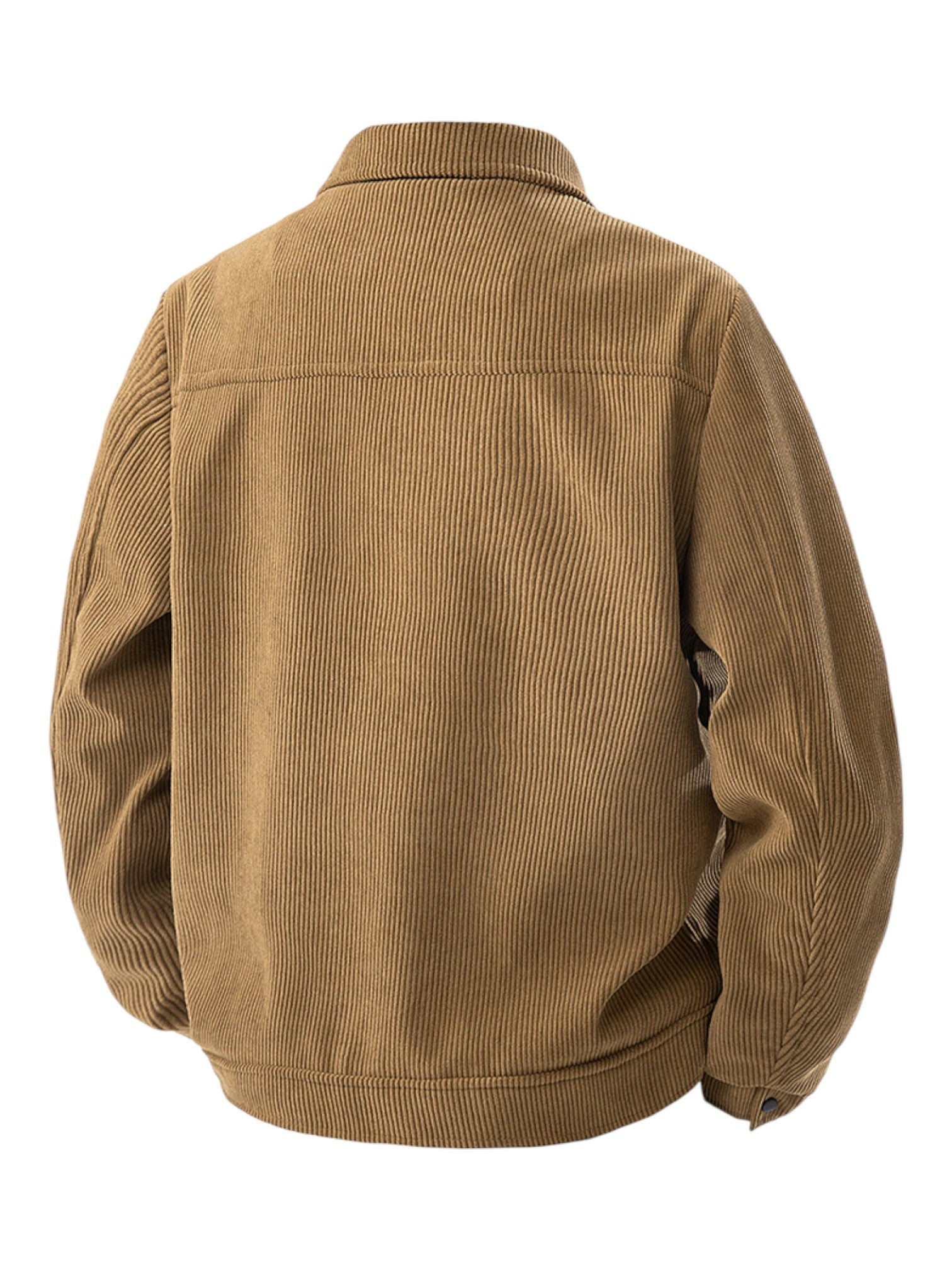 Corduroy snap front jacket for men | Rowan