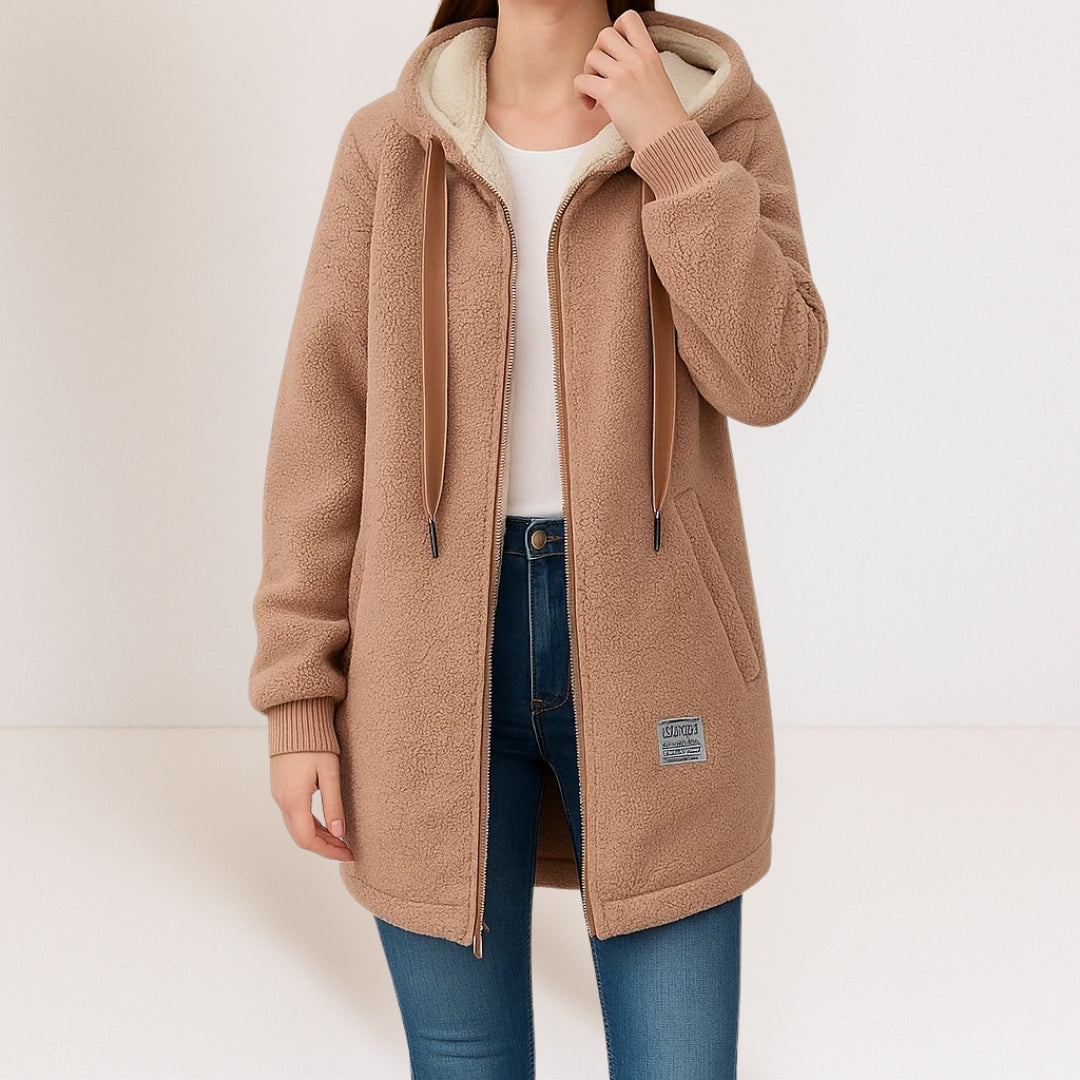 Giana | Women's Hooded Zip Front Jacket