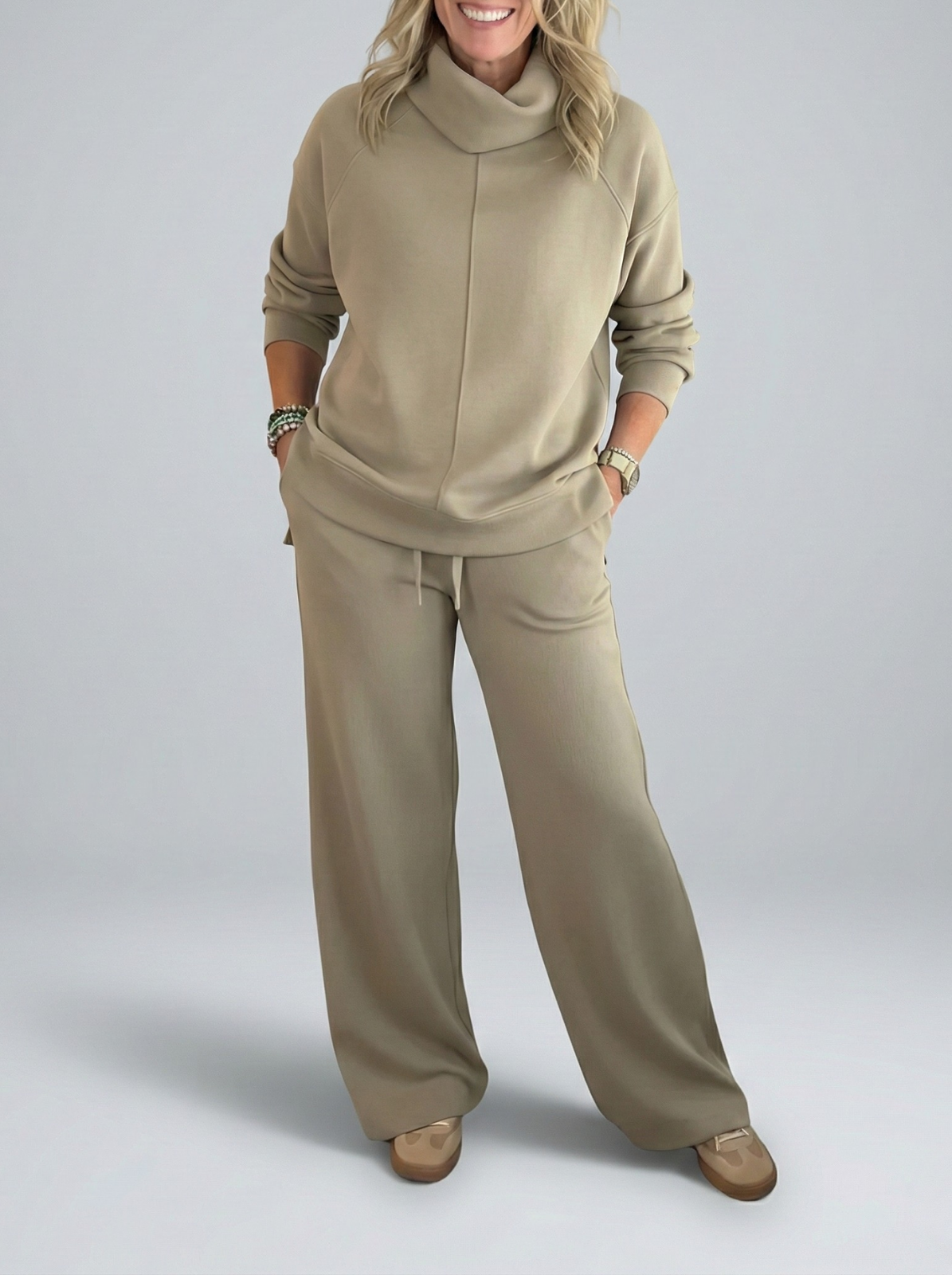 Soft elegant everyday co-ord set for women | Cecilia