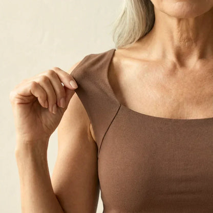 Lunara | Women's Built In Bra Tank Top with Compression Fit