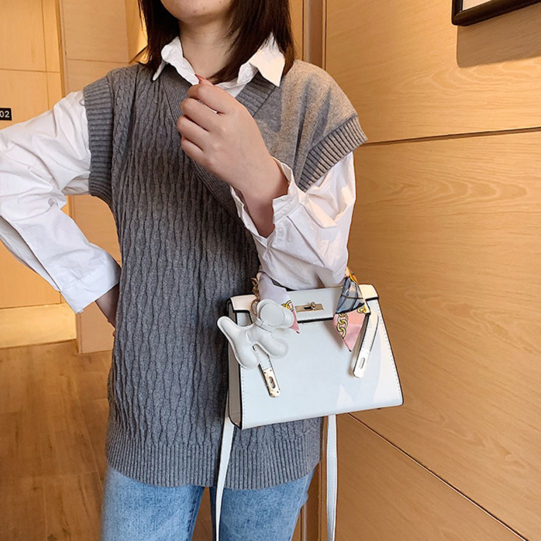 Timeless structured handbag for women | Reflet du Temps