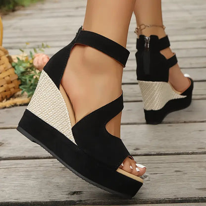 Elegant orthopedic wedge sandals for women | Rosalie