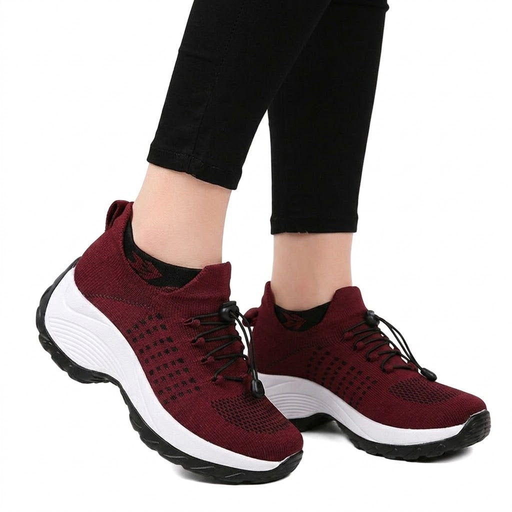Norelle | Women's Cushioned Lace Up Walking Shoes