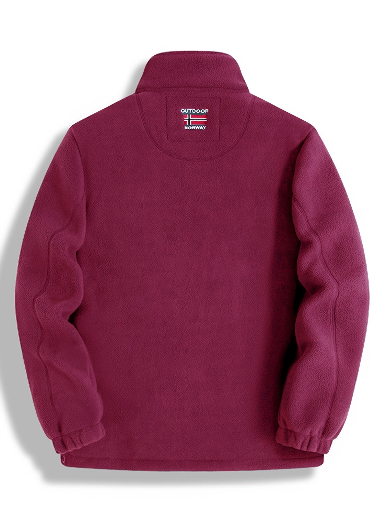 Men’s outdoor performance fleece jacket with high collar | Rowan