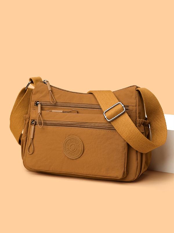 Multi-pocket zipper crossbody bag for women | Mia