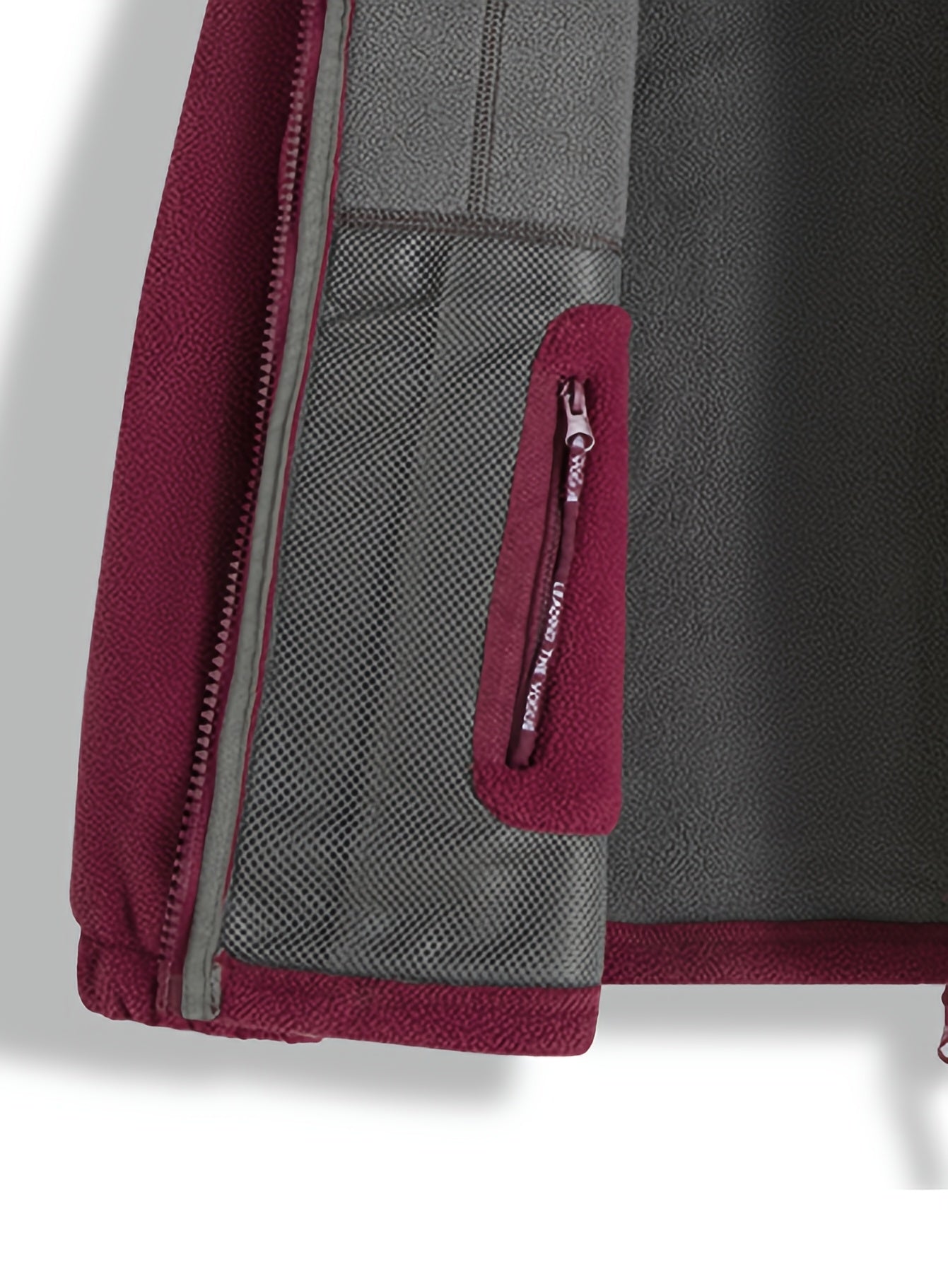 Men’s outdoor performance fleece jacket with high collar | Rowan