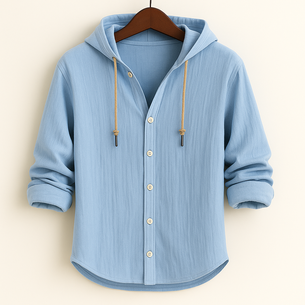 Casual hooded everyday shirt for men | Emerson