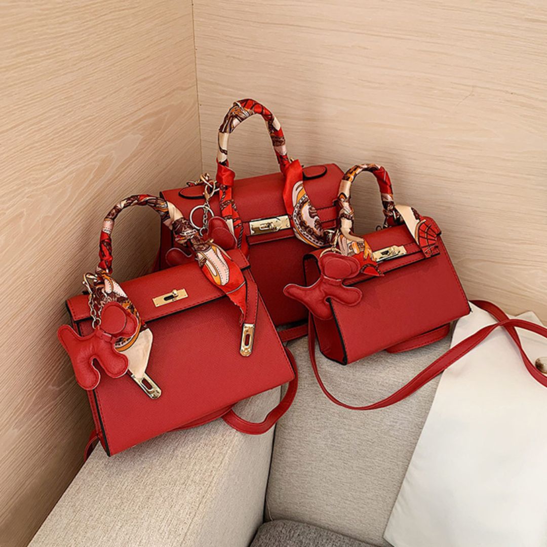 Timeless structured handbag for women | Reflet du Temps