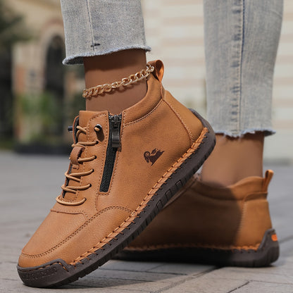 Zip-up orthopaedic everyday shoes for women | Helena