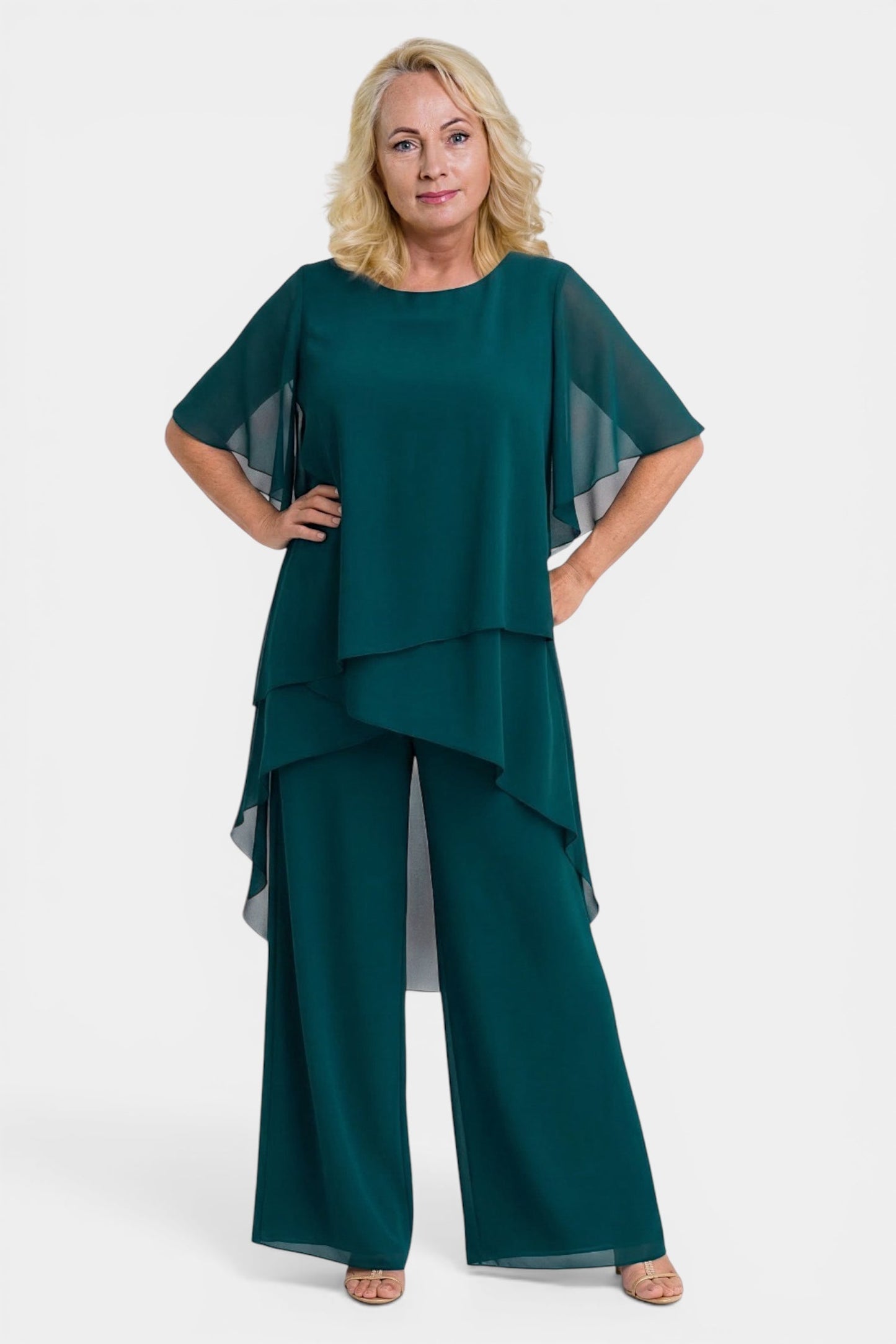 Elegant relaxed two-piece co-ord set for women | Elara