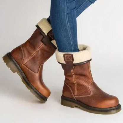 Cosy fur-lined warm winter boots for women | Valerie