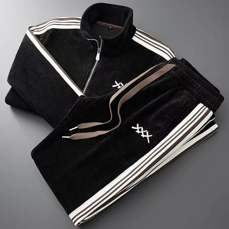 Corduroy Sport Tracksuit for Men | Lucian