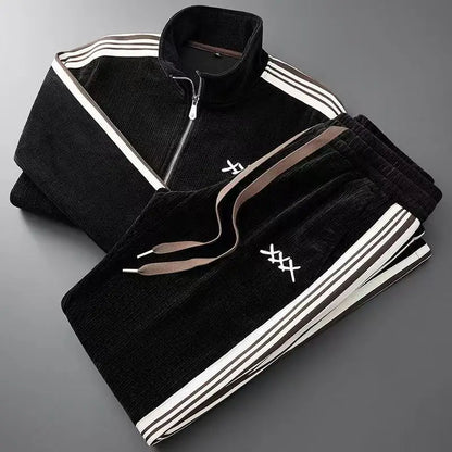 Corduroy Sport Tracksuit for Men | Lucian