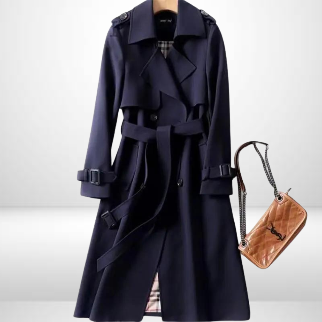 Margot | Women's Insulated Mid-Length Trenchcoat