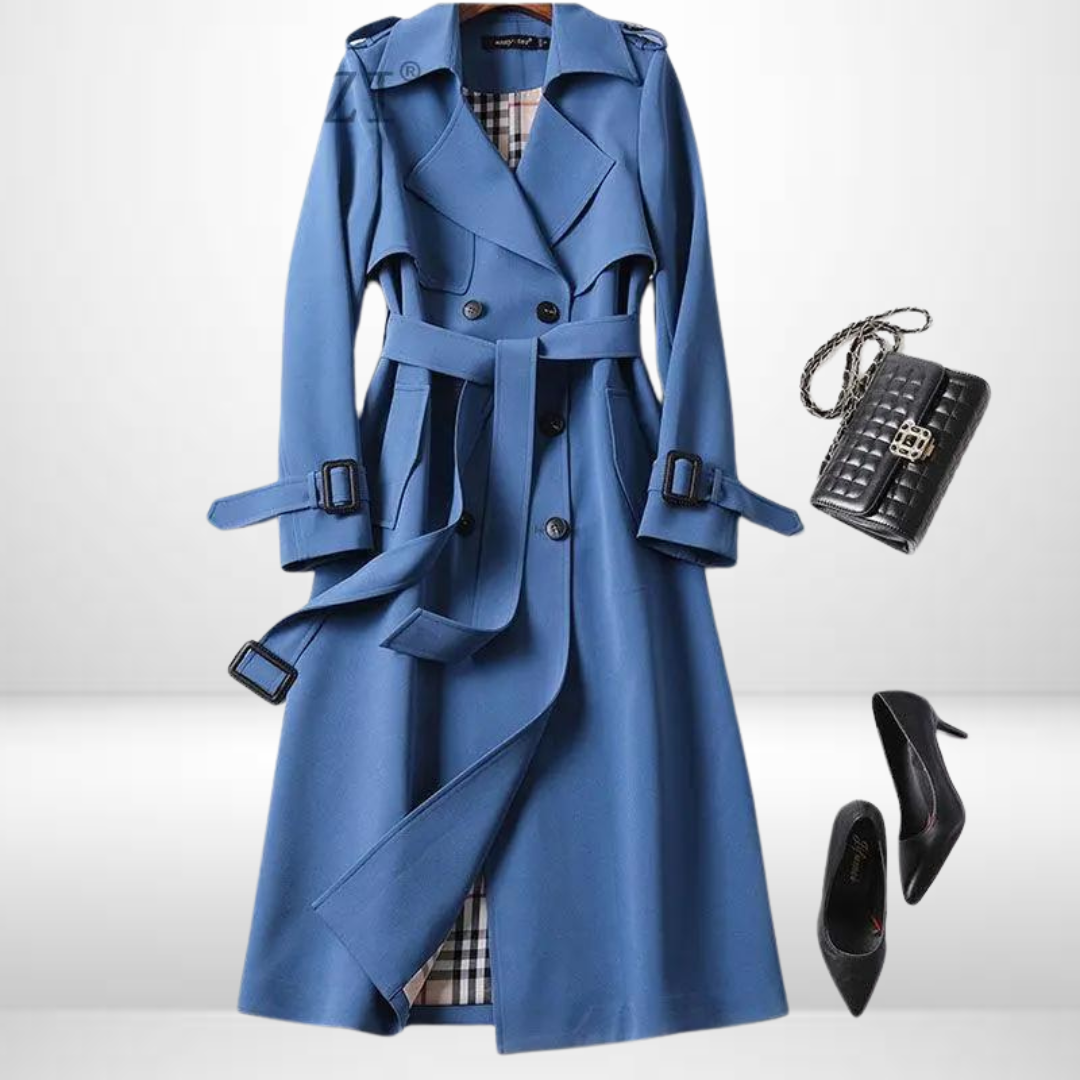 Margot | Women's Insulated Mid-Length Trenchcoat