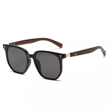 Wood-frame tinted sunglasses for men | Solvik