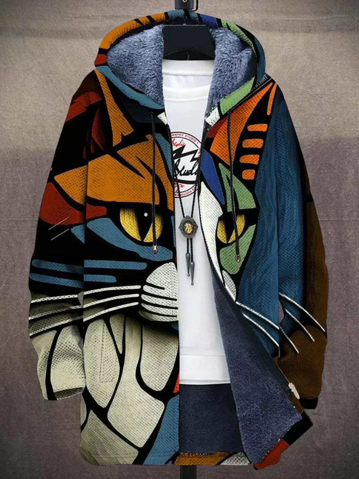 Art-Inspired Zip Cardigan for Women | Bronte
