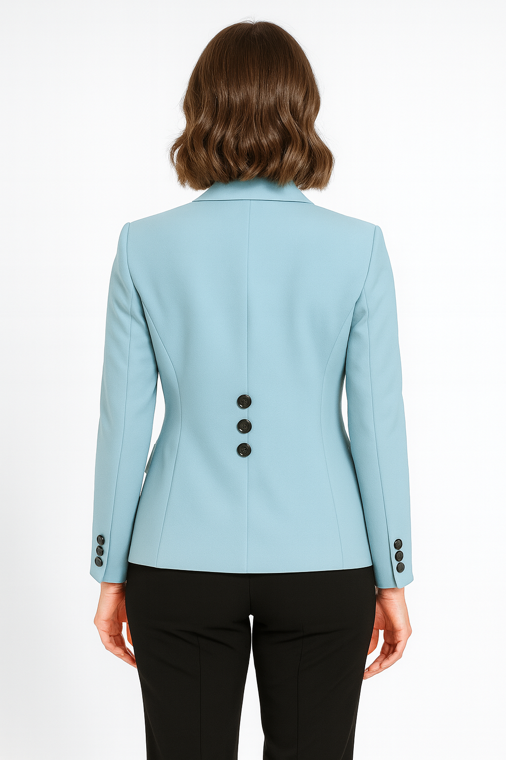 Women’s Evelyn Tailored Blazer | Single-Breasted Slim Fit Jacket | Elegant Officewear