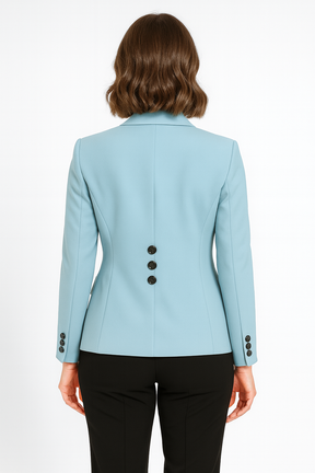 Women’s Evelyn Tailored Blazer | Single-Breasted Slim Fit Jacket | Elegant Officewear