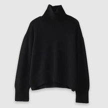 Cozy oversized turtleneck sweater for women | Elise