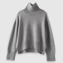 Cozy oversized turtleneck sweater for women | Elise