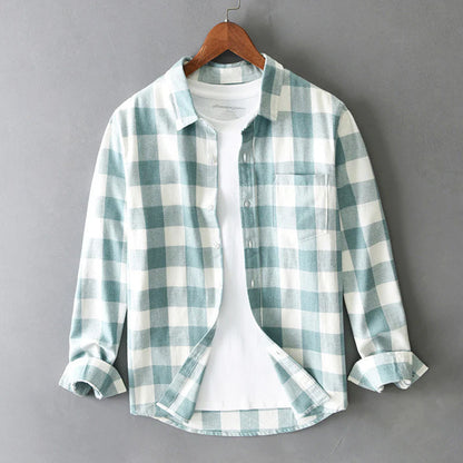 Classic Check Button Down Shirt for Men | Rowan