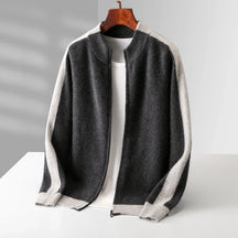 Refined zip-up sweater cardigan for women | Vellora