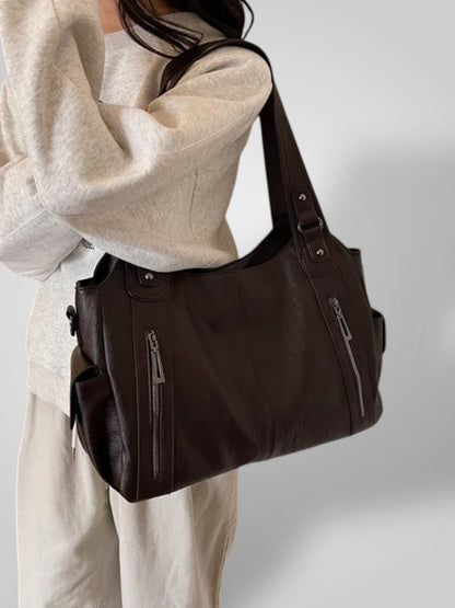 Vickie | Women's Spacious Shoulder Bag with Multiple Compartments
