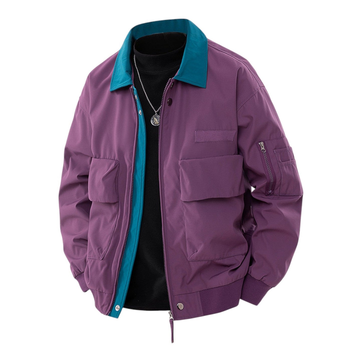 Modern bomber jacket for men | Rowan