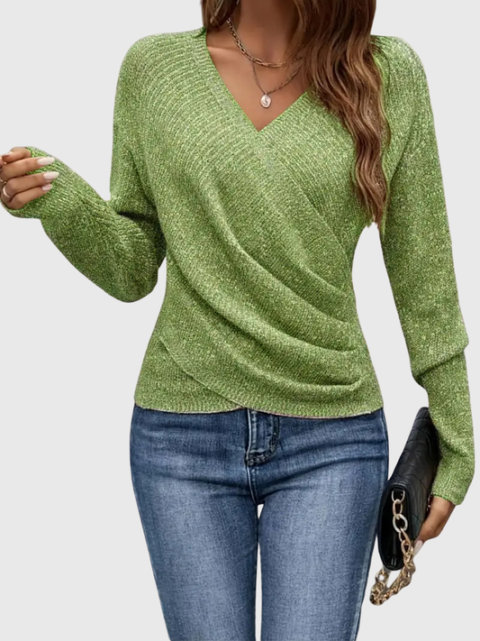 Classic everyday knitted jumper for women | Elena