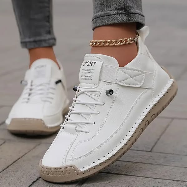 Classic orthopaedic everyday trainers for women | Millie