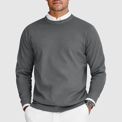 Classic crew neck sweater for men | Arven