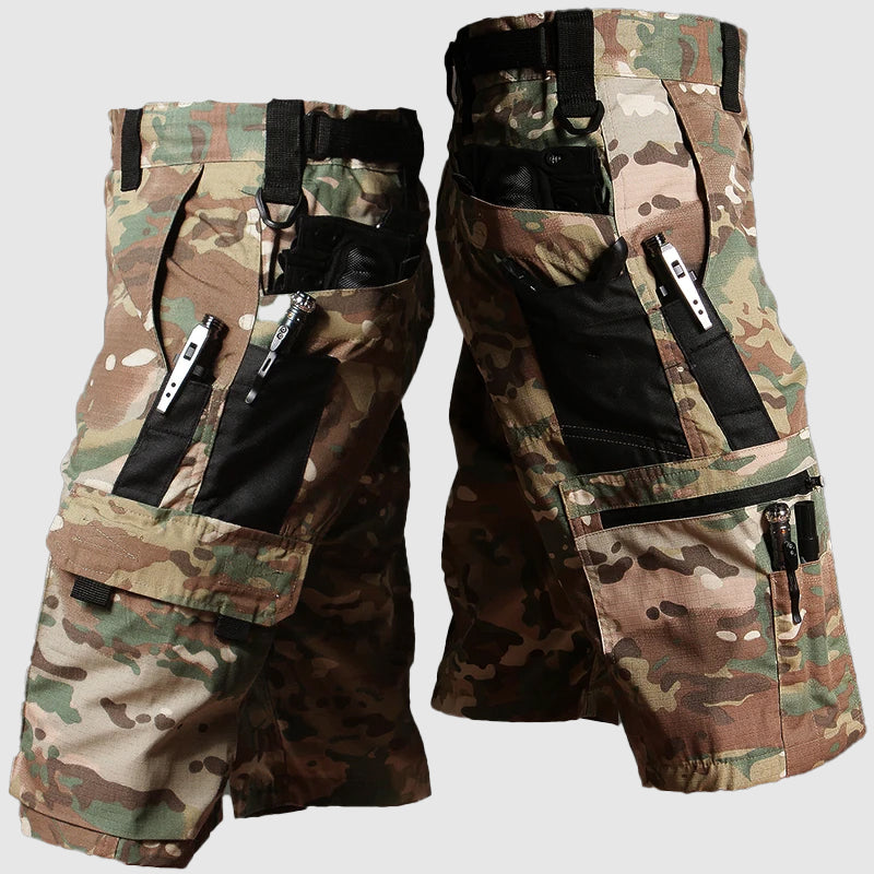 Modern utility shorts with multi pockets for men | Arden