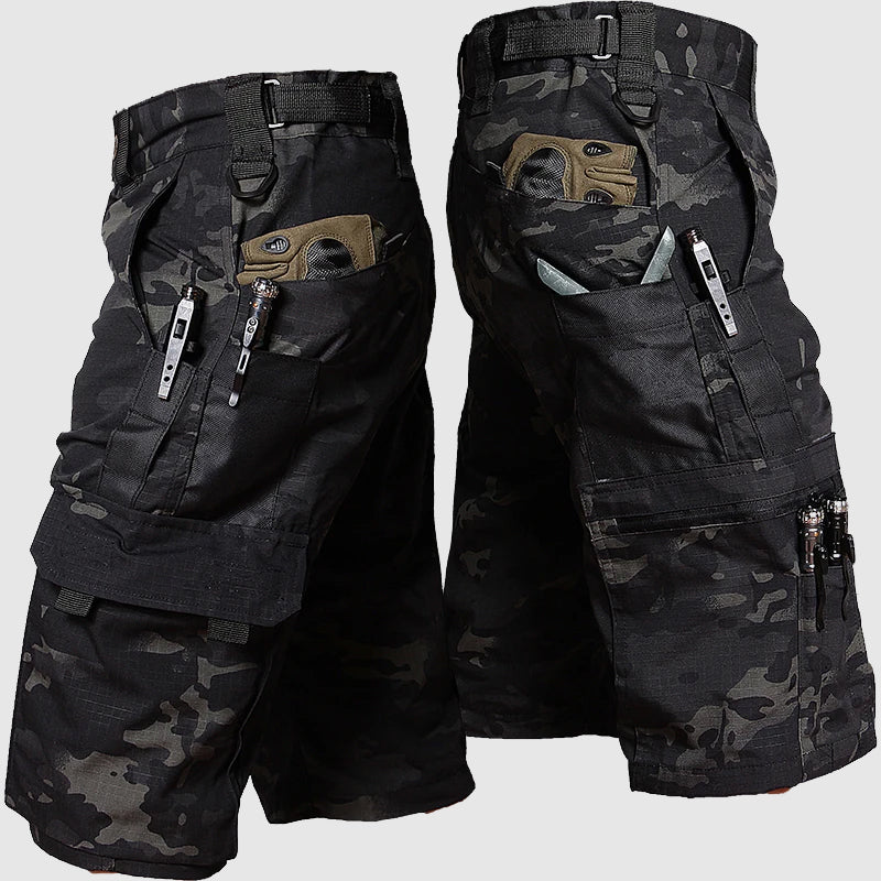 Modern utility shorts with multi pockets for men | Arden