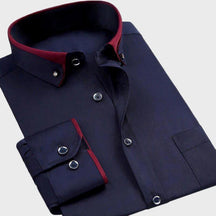 Modern Long Sleeve Tailored Shirt for Men | Ardent Vale